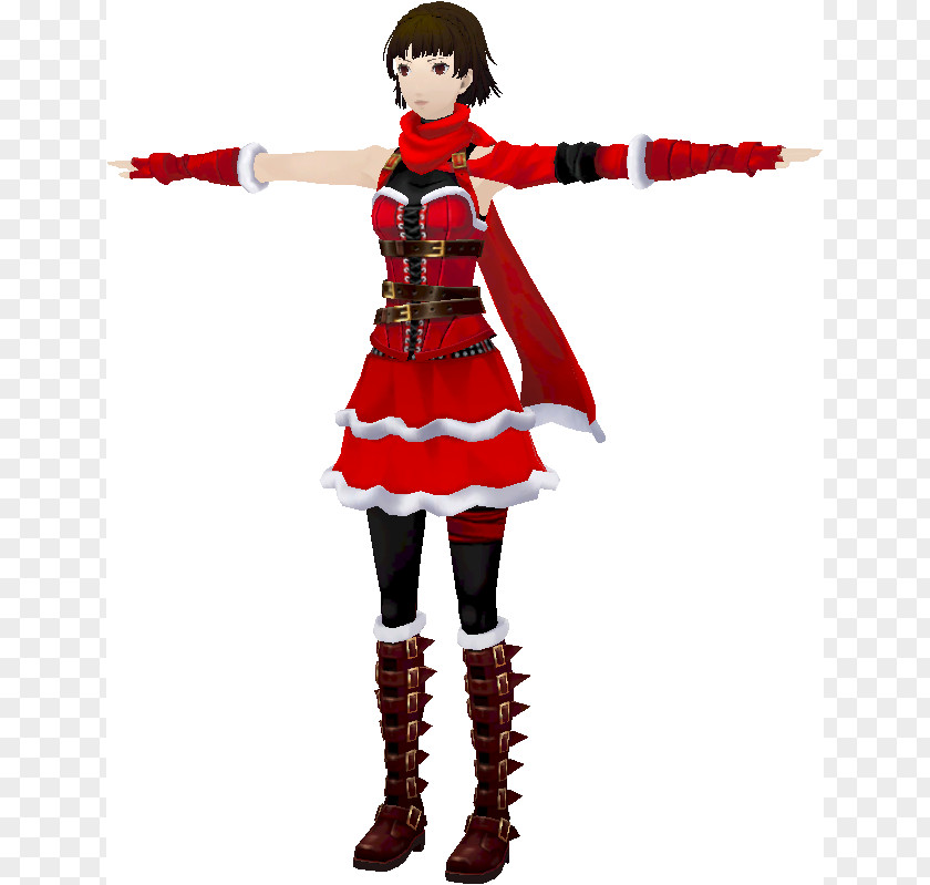 Christmas Outfit Persona 5 Video Game Costume Downloadable Content PNG