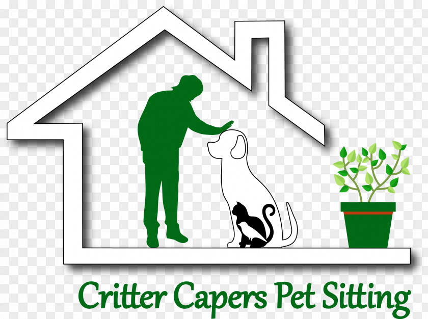 Dog Sitting Critter Capers Pet Sitting, LLC Cat Litter Trays Logo PNG