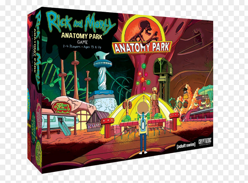 Inside The Box Board Games Cryptozoic Entertainment Rick And Morty: Anatomy Park Game Morty Smith PNG