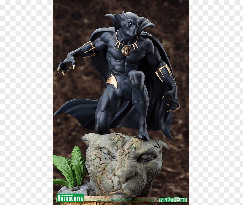 Marvel Black Panther Hulk Comics Statue Cinematic Universe PNG