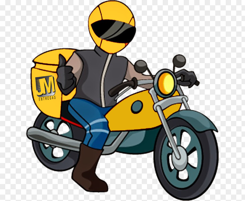 Motorcycle Courier Delivery Transport Service PNG