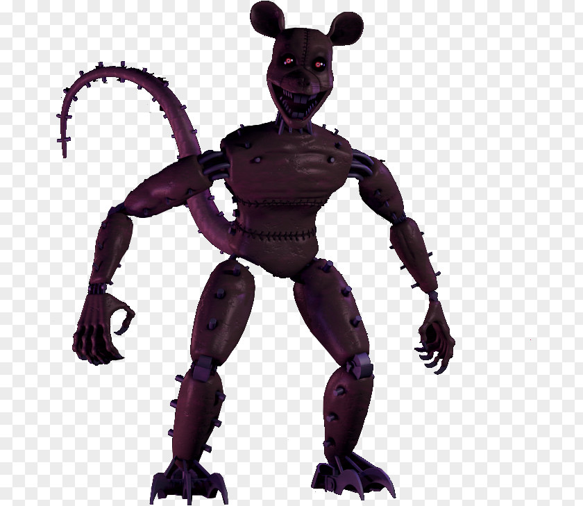 Rat Five Nights At Freddy's 3 4 Mouse Black Laboratory PNG