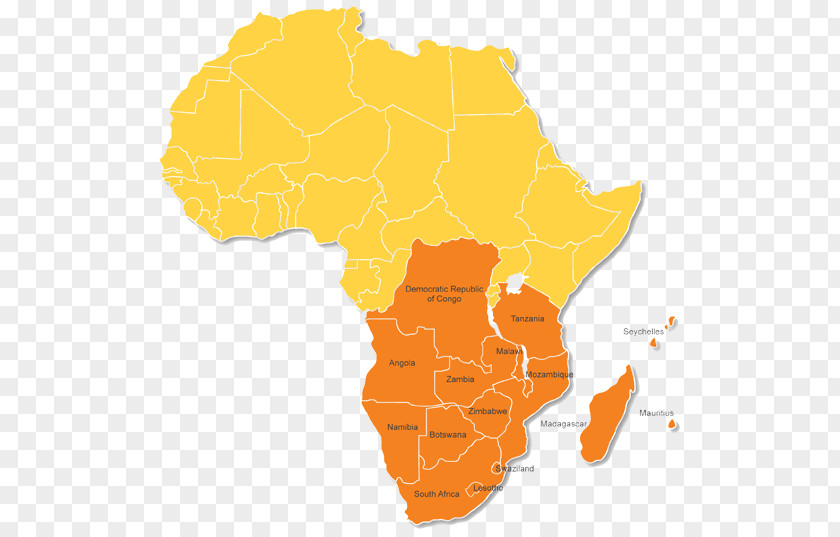 Africa Democratic Republic Of The Congo Southern African Development Community Map Economic PNG