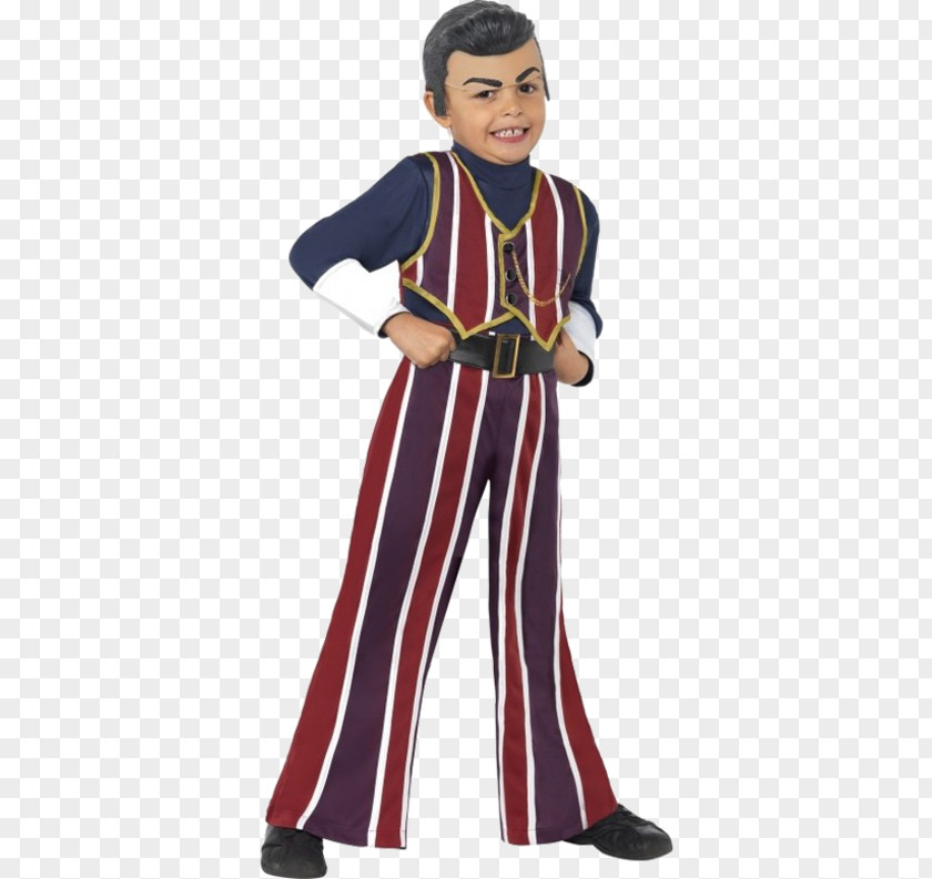 Child LazyTown Robbie Rotten Stephanie Sportacus Costume PNG