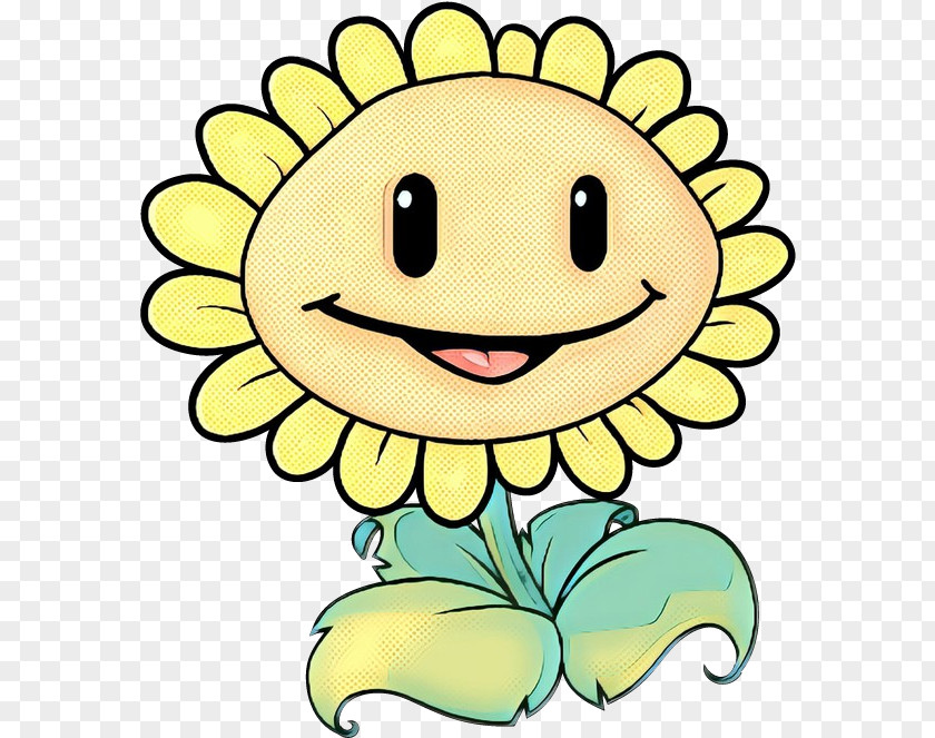 Flower Pleased Sunflower Plants Vs Zombies PNG