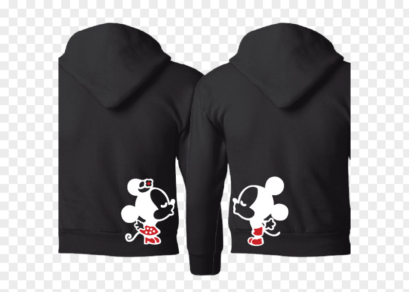 Minnie Mouse Hoodie T-shirt Mickey Clothing PNG