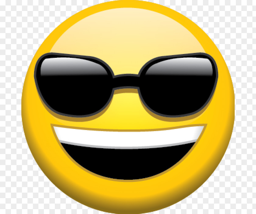 Sunglasses Emoji Transparent Background PNG