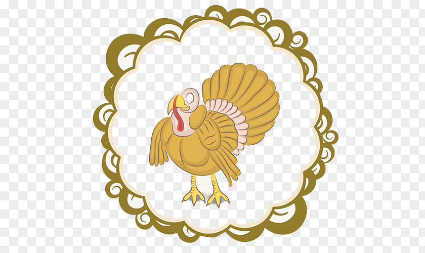 Creative Thanksgiving Turkey Chicken Clip Art PNG