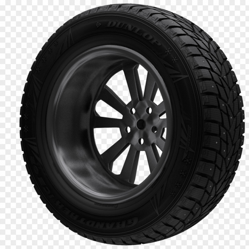 Dunlop Tyres Tread Alloy Wheel Tire Spoke PNG