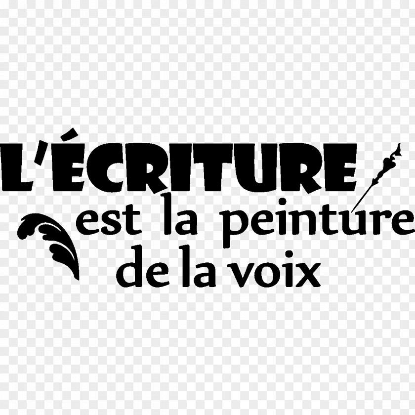 ECRITURE Writing Quotation Proverb Painting Text PNG