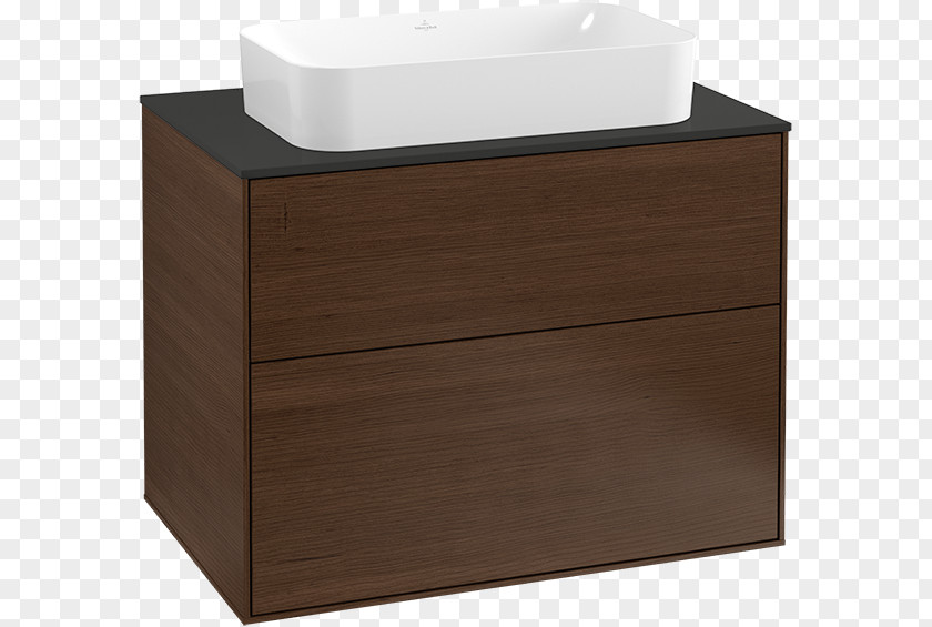 G63 Drawer Bathroom Cabinet Villeroy & Boch Sink PNG