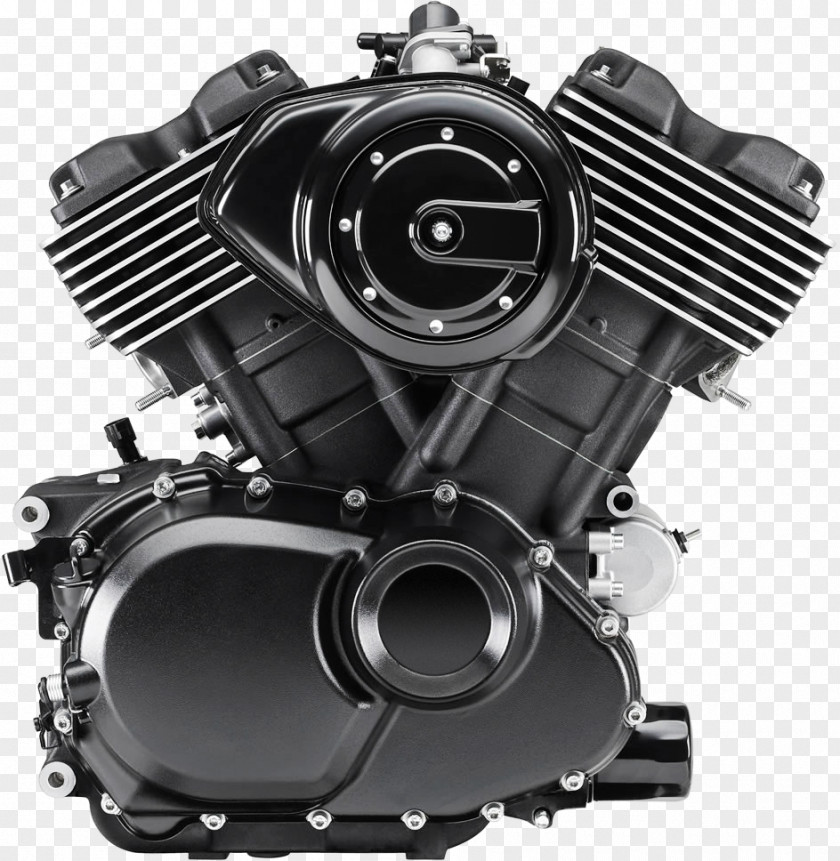 Motor Rider Harley-Davidson VRSC Street Evolution Engine Motorcycle PNG