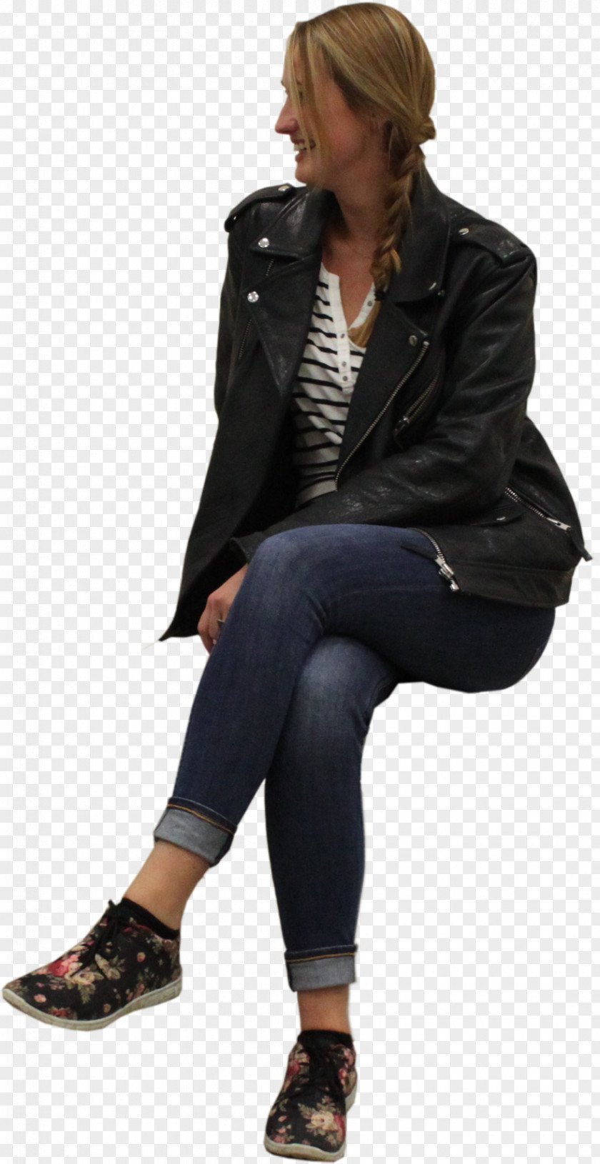 Sitting Woman PNG