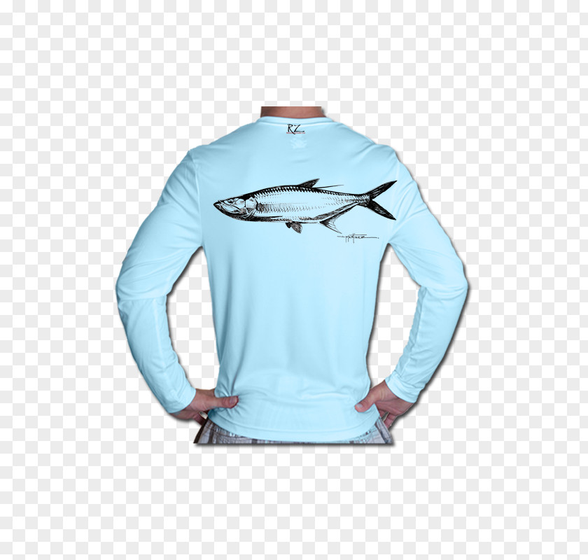 T-shirt Long-sleeved Fishing PNG