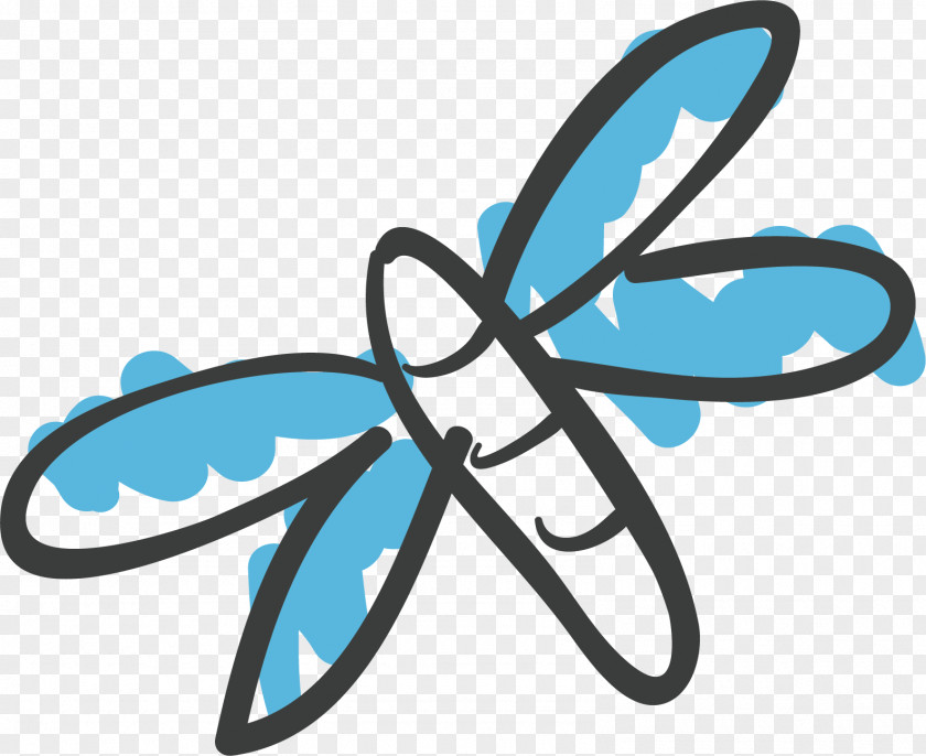 Dragonfly Creative Butterfly Clip Art PNG