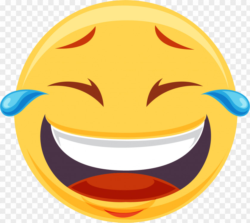 Emoji Face With Tears Of Joy Laughter Smiley PNG