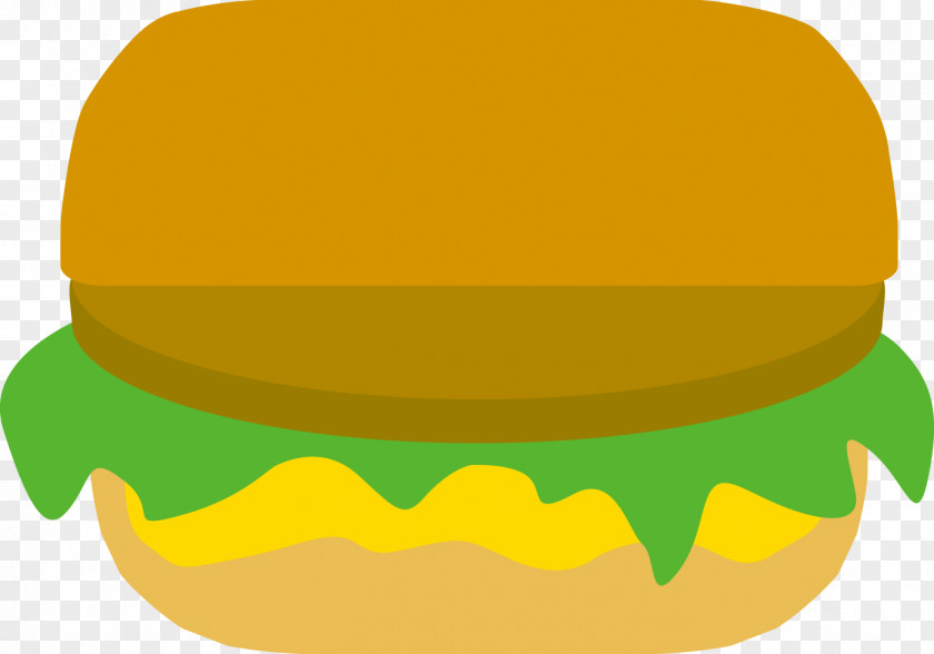 Hamburger Food Illustration. PNG