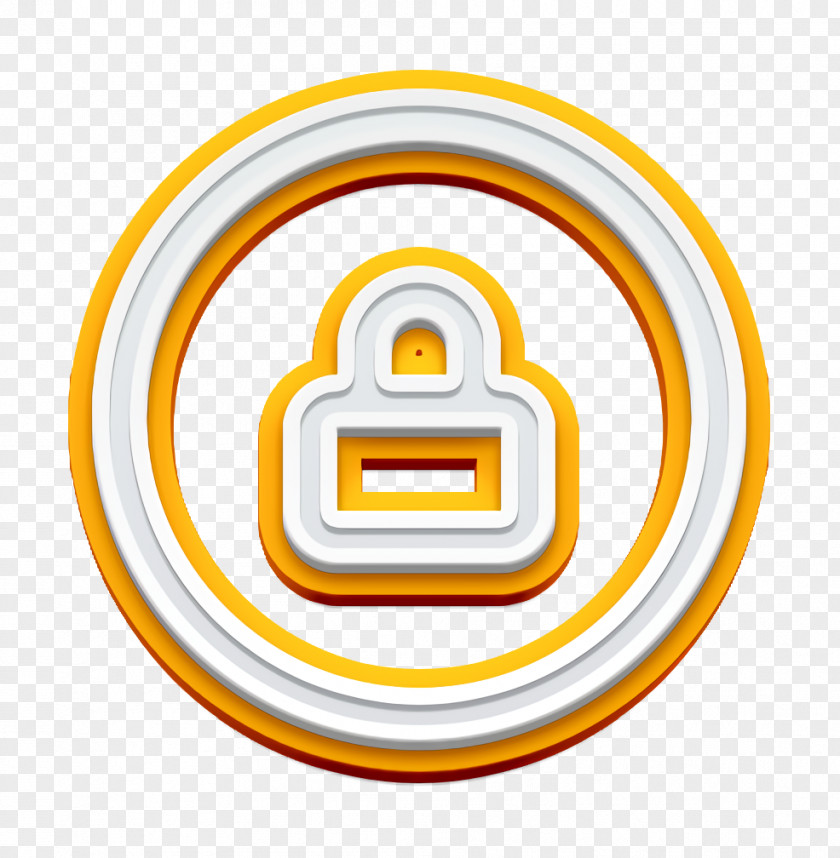 Lock Icon Block Multimedia PNG