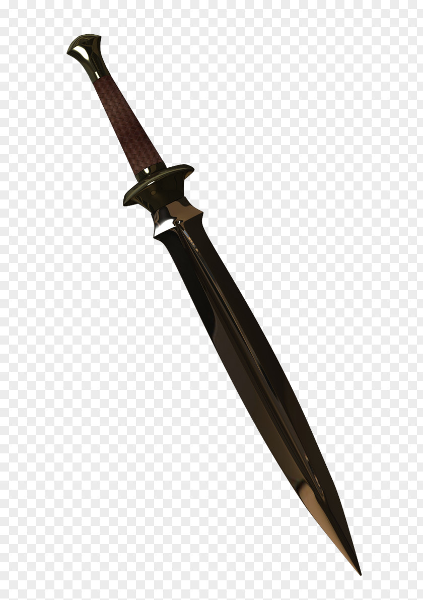 Lord Of Rings Bowie Knife Throwing Hunting & Survival Knives Dagger PNG