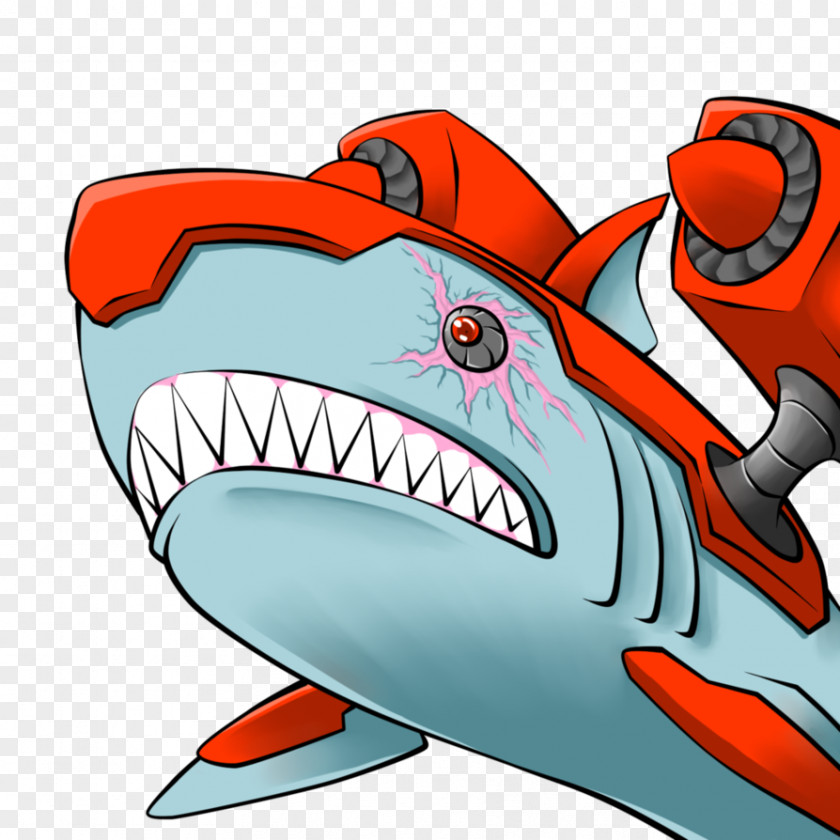 Shark Concept Art Laser PNG