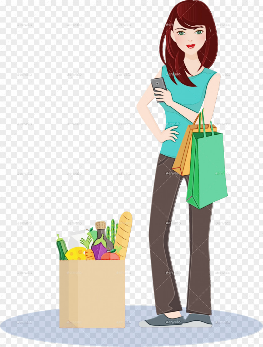 Style Toy Girl Cartoon PNG