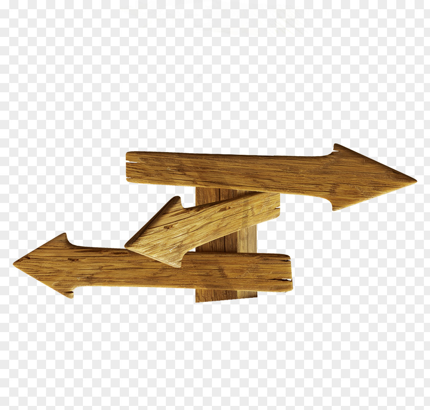 Wooden Road Sign Traffic Street Name Arrow PNG