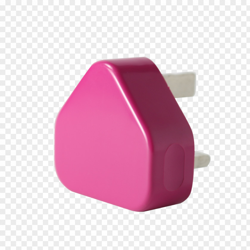 Mobile Charger Magenta Electronics PNG