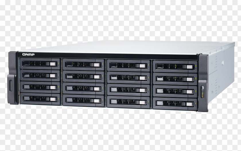 SATA 6Gb/sRack & Riddle Network Storage Systems QNAP TS-1673U-RP TS-1673U-RP-8G TS-1673U-RP-16G 16 Bay Rackmount Diskless NAS Data TS-1673U Server PNG