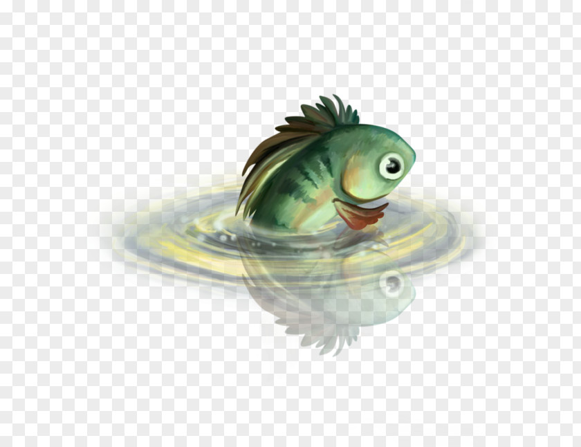 The Fish In Water Clip Art PNG