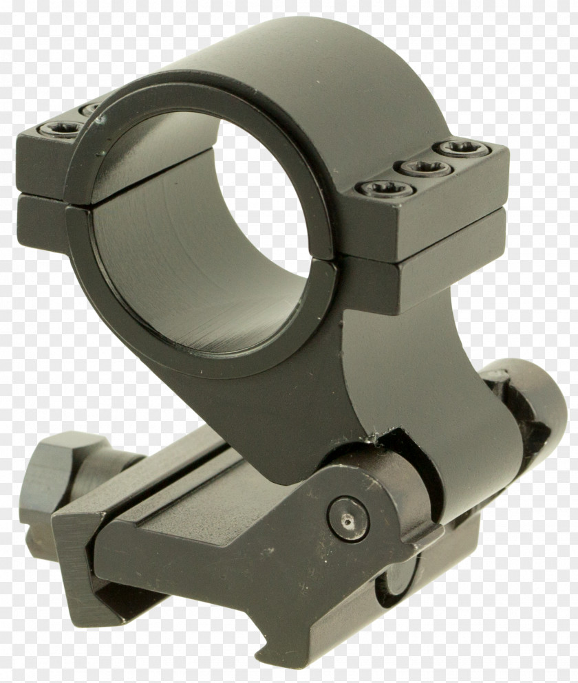 Weaver Rail Mount Firearm Gun Tool Ring Clothing Accessories PNG