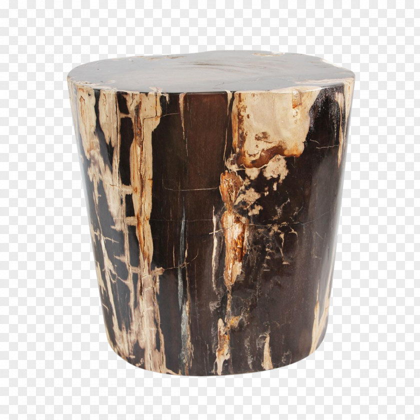 Wooden Stool Brown PNG