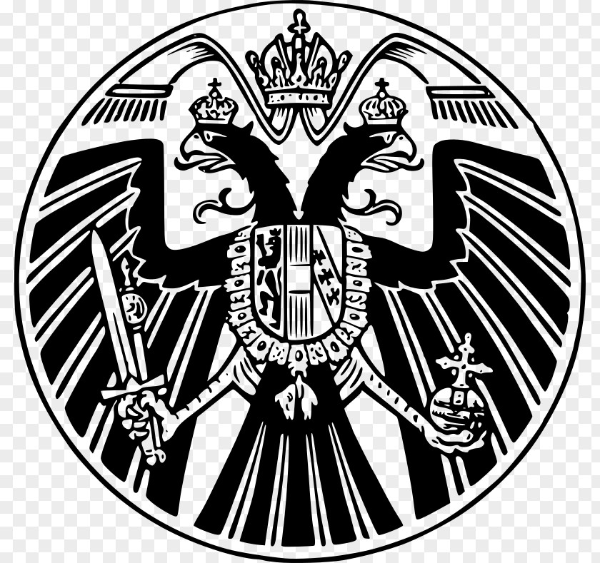 Austria Eagle Heraldry Clip Art PNG