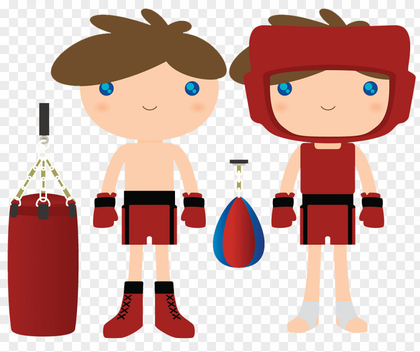 Cartoon Thai Boxer Muay Boxing Drawing Clip Art PNG