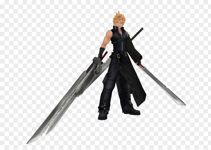 Cloud Strife Final Fantasy VII Dissidia NT Kingdom Hearts II PNG