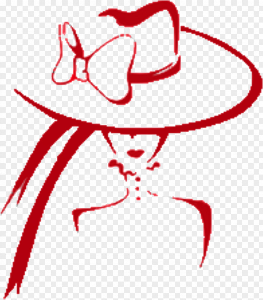 Hat Woman With A Drawing PNG
