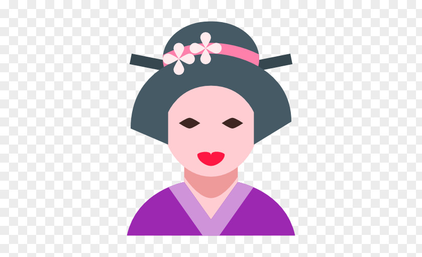 Japanese Culture Geisha Woman PNG