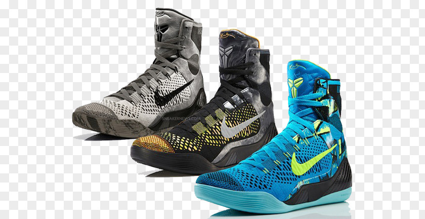 Nike High-top Kobe 9 Elite 'Victory' Mens Sneakers Basketball Shoe PNG