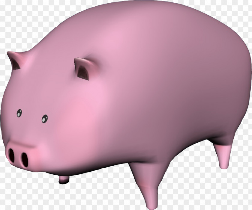 Pig Piggy Bank Mouth Snout PNG