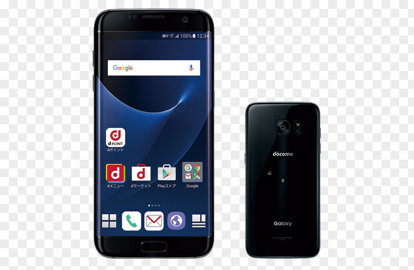 Smartphone Samsung Galaxy S7 SC-02H NTT DoCoMo SIM Lock PNG