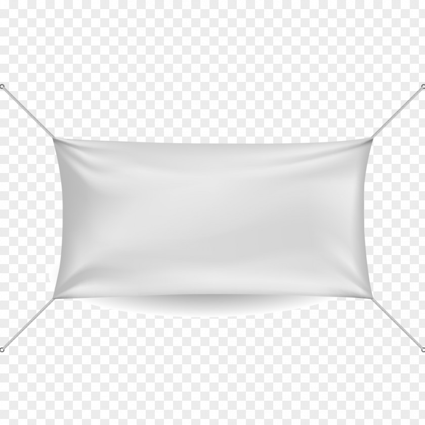 White Cloth With Four Angles Textile Pattern PNG