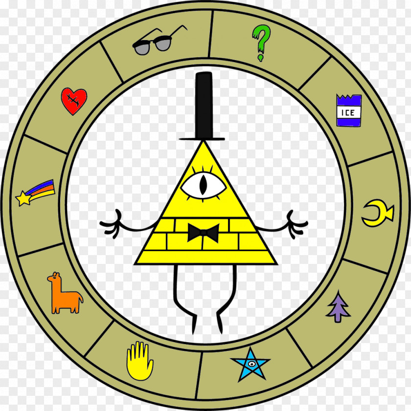 Bill Cipher Dipper Pines Mabel Disk PNG