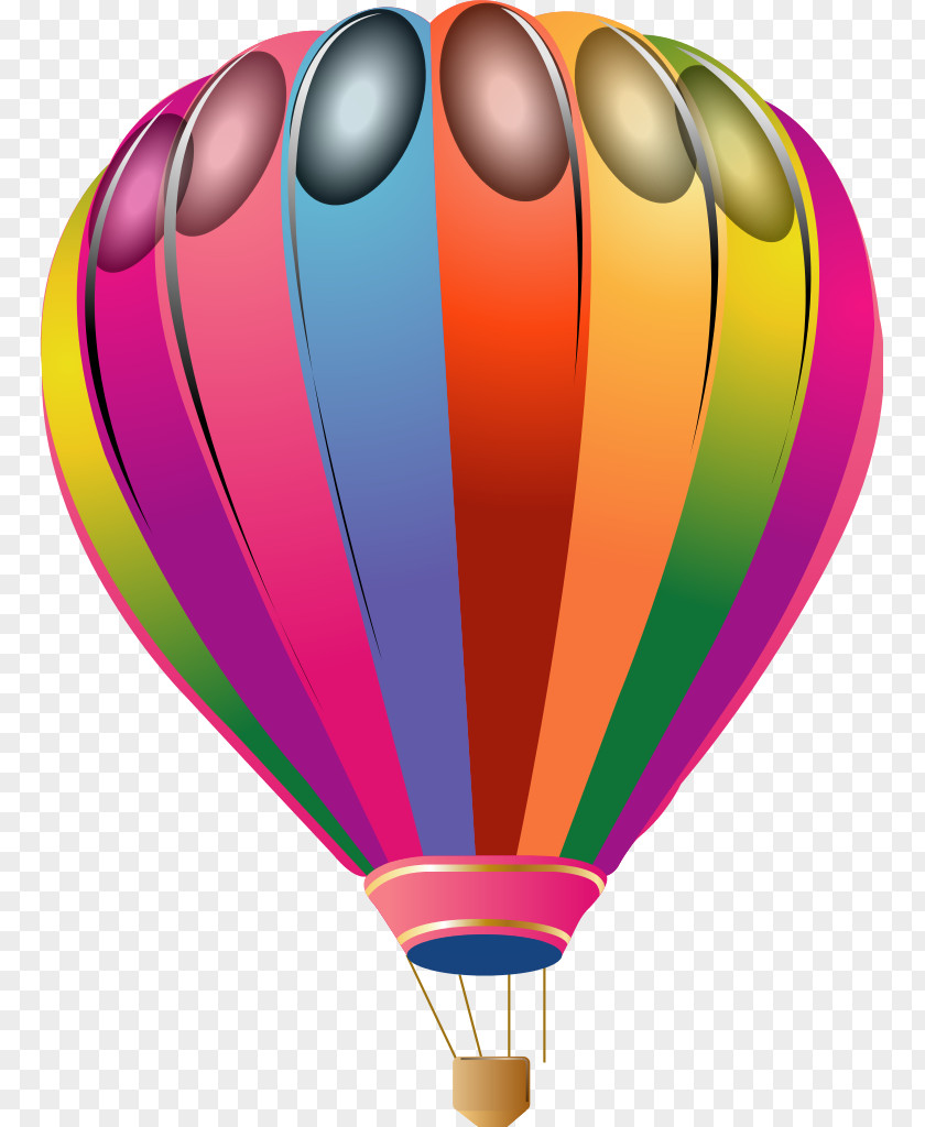 Hot Air Balloon Clip Art PNG