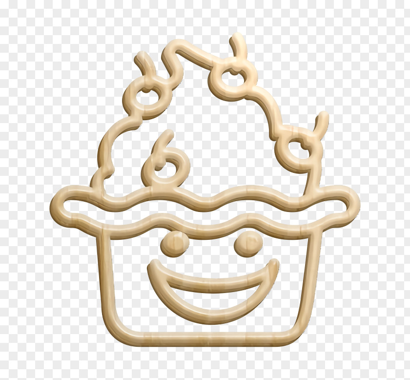 Metal Smile Cheery Icon Cheese Cream PNG