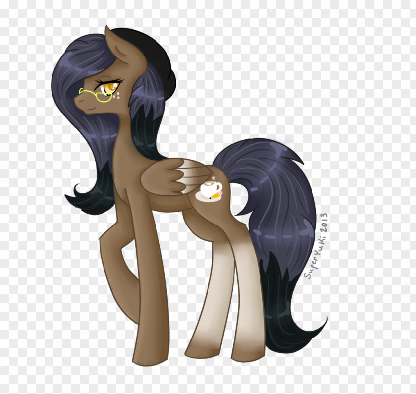 Q Version Of The Lovely Owl Pony Horse Figurine Cartoon Character PNG