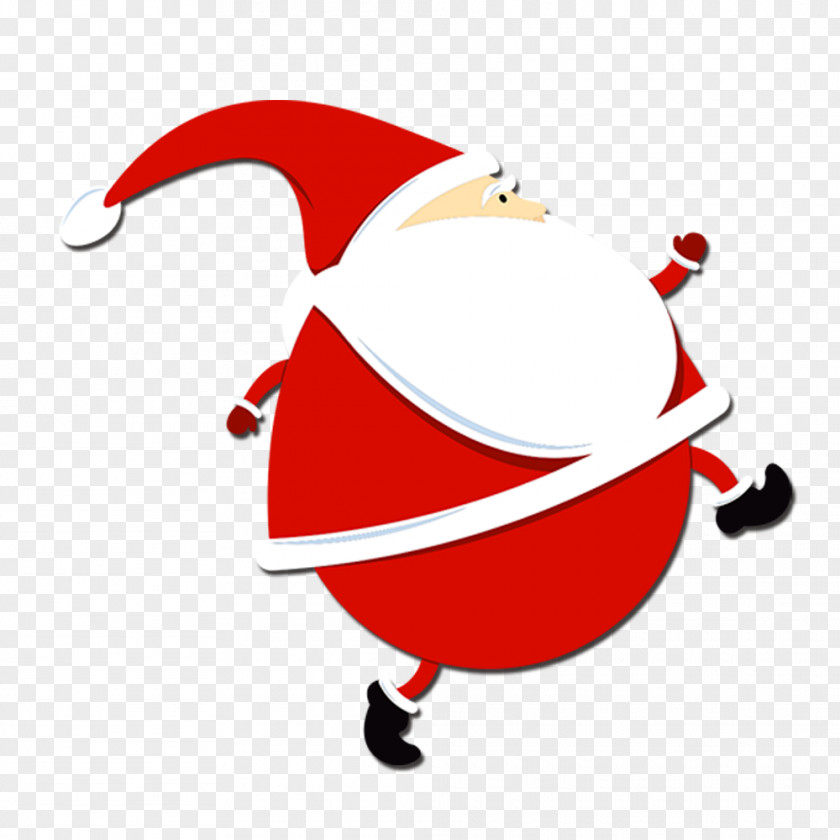 Santa Claus Reindeer Secret Gift Christmas PNG