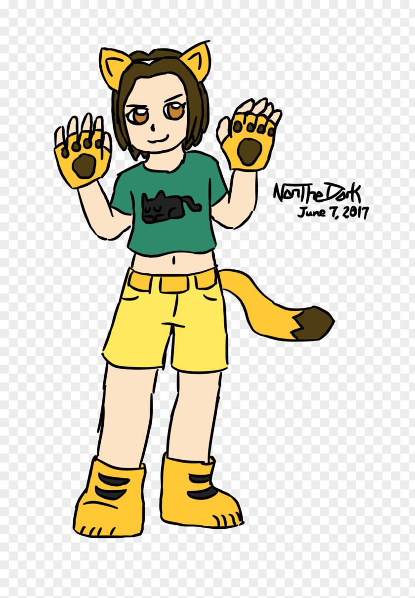 Yellow Cat Fiction Work Of Art Character Cartoon Clip PNG