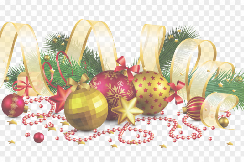 Christmas Eve Fruit Ornament PNG