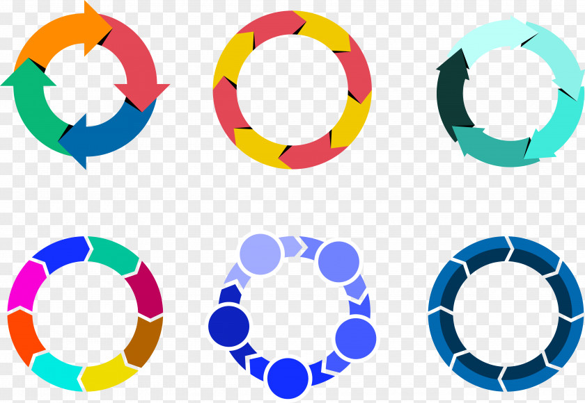 Color Ring Pattern Circle Euclidean Vector Clip Art PNG