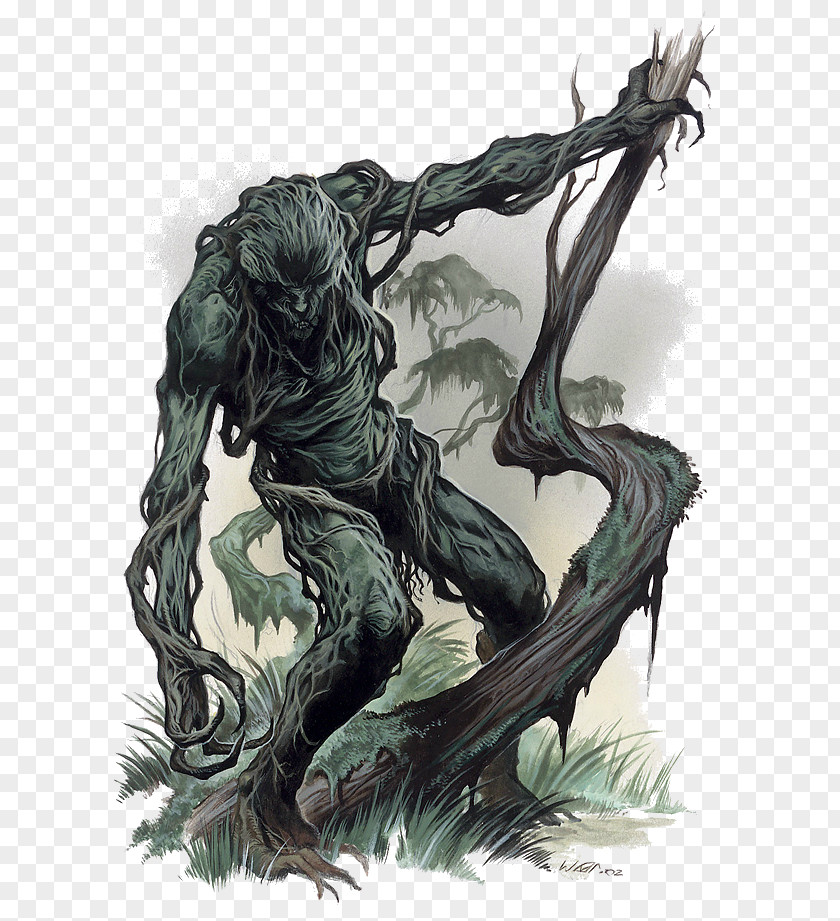 Monster Humanoid Plants Tree PNG