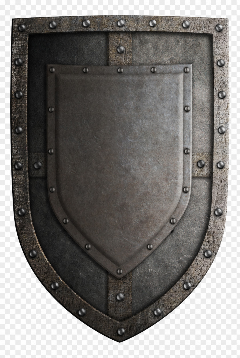 Retro Shield Middle Ages Crusades Sword Weapon PNG